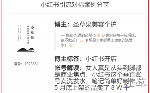 小红书店铺引流--女人真是从头到脚都是商业焦点