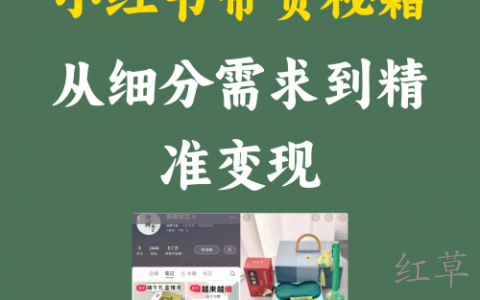 小红书带货秘籍从细分需求到精准变现
