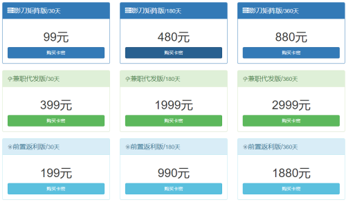 红草系统最新价目表