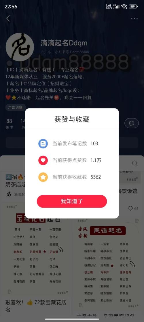 小红书，虚拟赛道，卖店铺起名服务