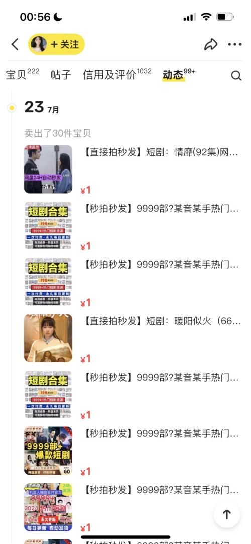 小红书➕闲鱼，卖短剧合集，单链接变现2.2w