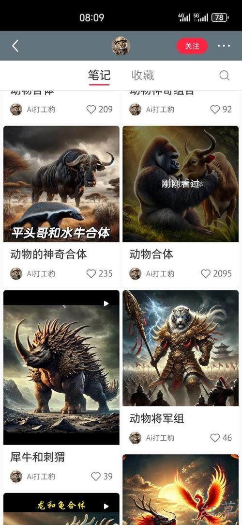 小红书20多篇笔记涨粉近千
