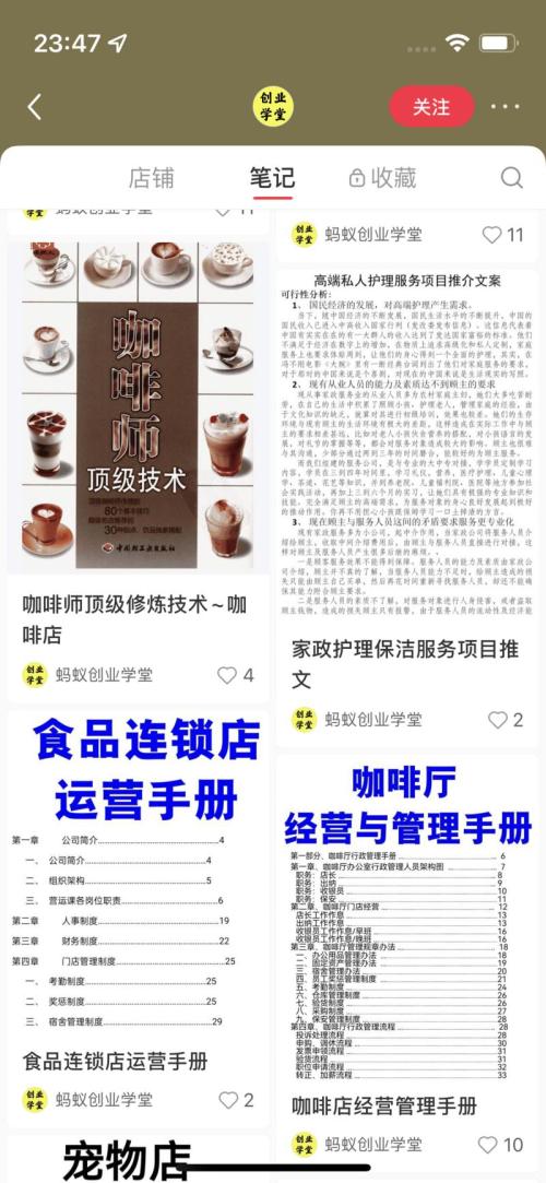 小红书店铺，虚拟资料，家政公司创业资料