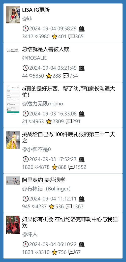 小红书昨天低粉爆文笔记