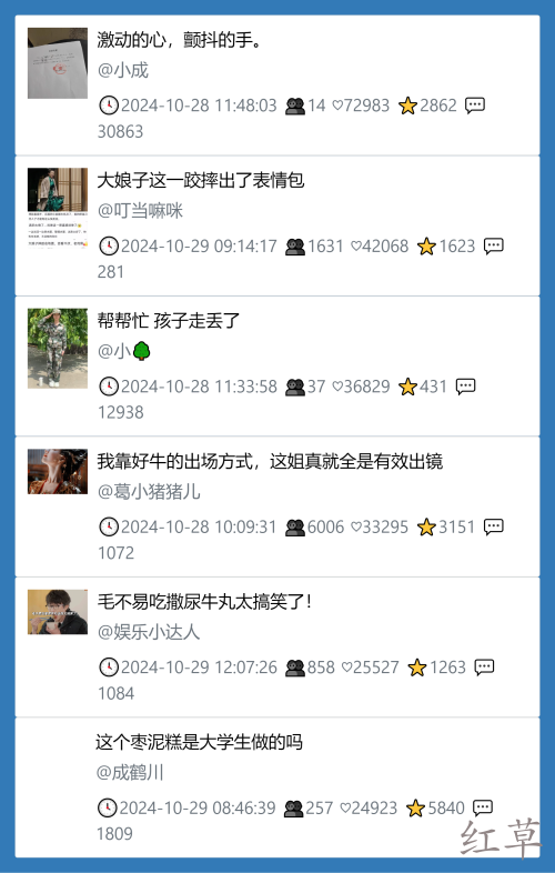 小红书今天低粉爆文笔记