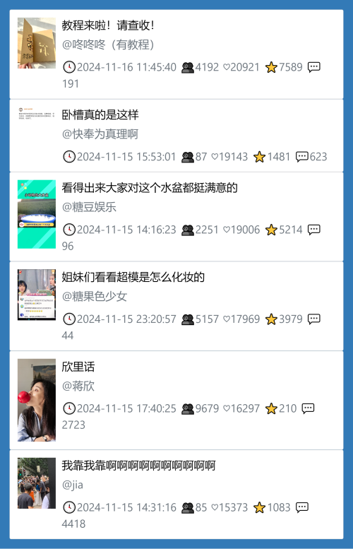 小红书今天低粉爆文笔记