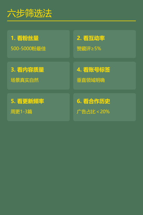 🔥 素人达人精准挖掘术｜商家高效合作指南