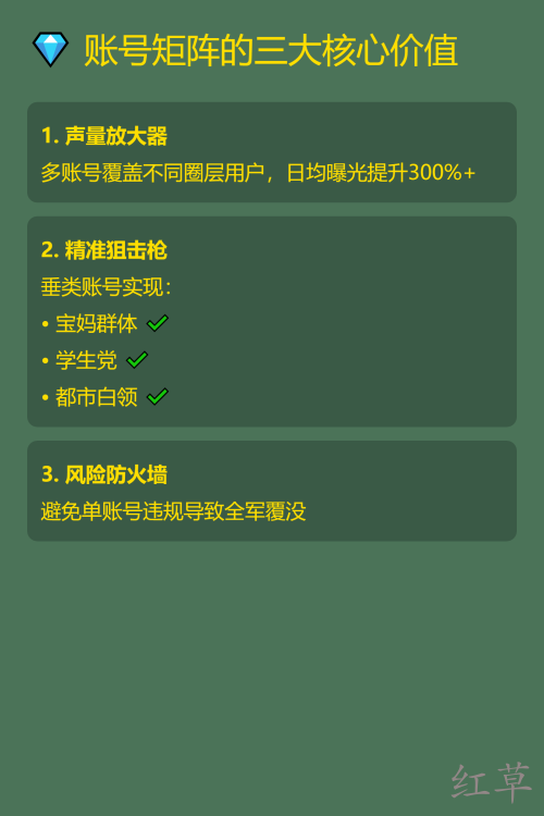 🔥 品牌如何在小红书玩转多账号？