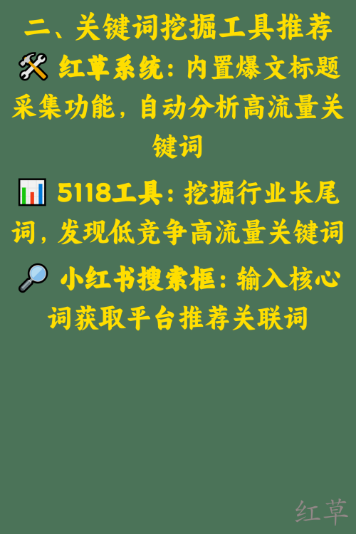 小红书笔记关键词布局指南