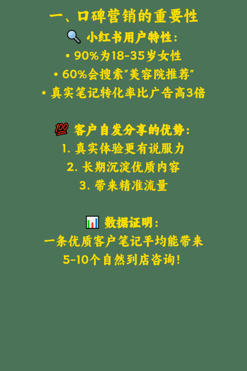 美容院如何让客户主动发好评笔记？