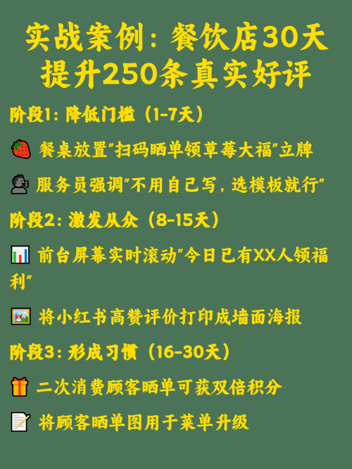 顾客嫌麻烦不愿写好评？这套